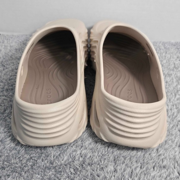 Crocs‎ Echo Wave Clogs Mens 9 Womens 11 Almond Tint 210521-0LL Slip-On Shoes NEW main image 7